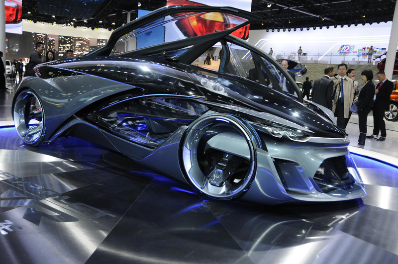 Illustration for article titled Your Eyes Aren't Ready For The Self-Driving Chevrolet-FNR ConceptÂ